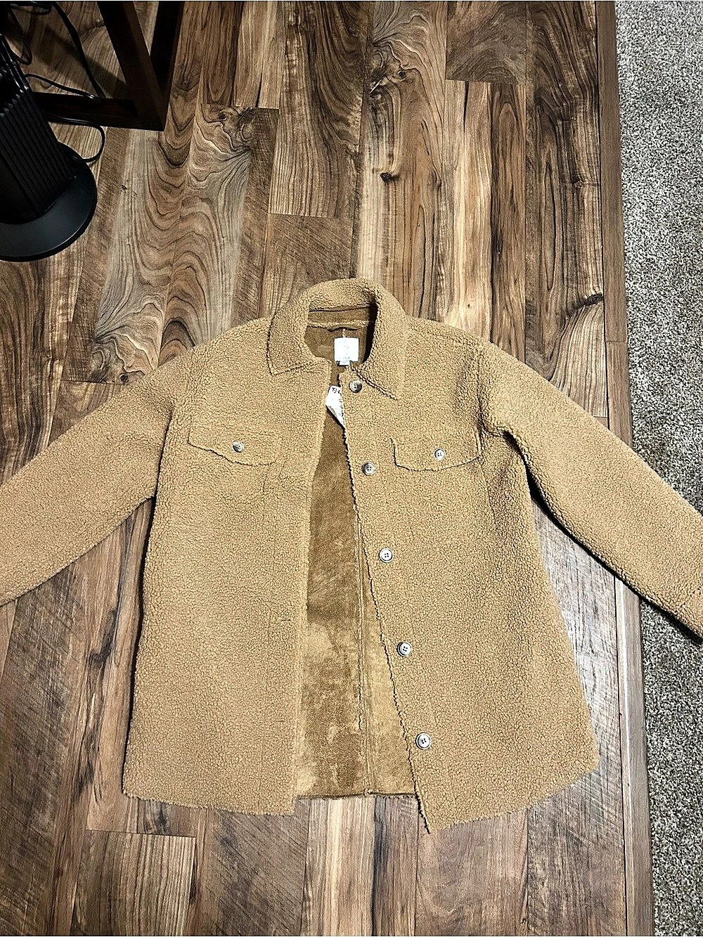 joie Teddy Jacket in Brown Size XS NWT